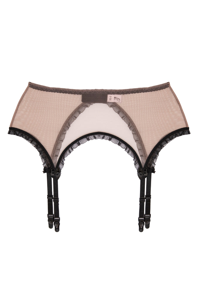 Amelie nude garter belt