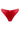 Amoretta red brazilian panties