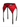 Lupessa Red Berry garter belt