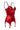 Lupessa Red Berry Garter Dress