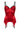 Lupessa Red Berry Garter Dress