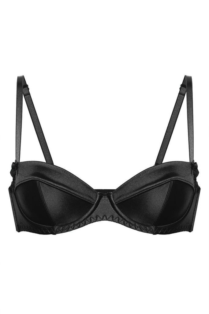 Valessa Gloss Black bra