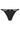 Francesca Black Sparkle Ultra Thongs