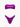 Amelita  metallic violet bikini bottom