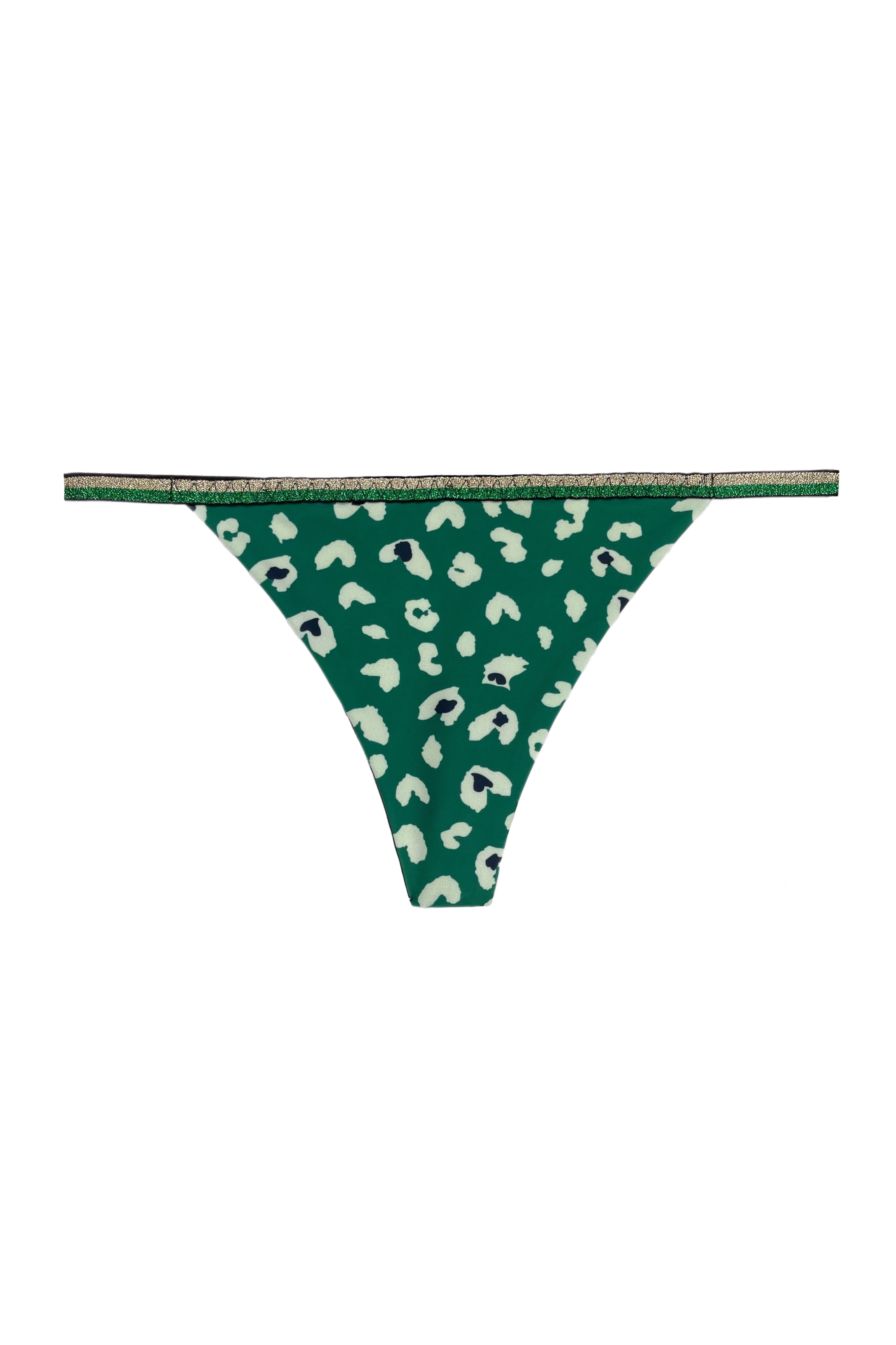 Flexy Leo Green thongs