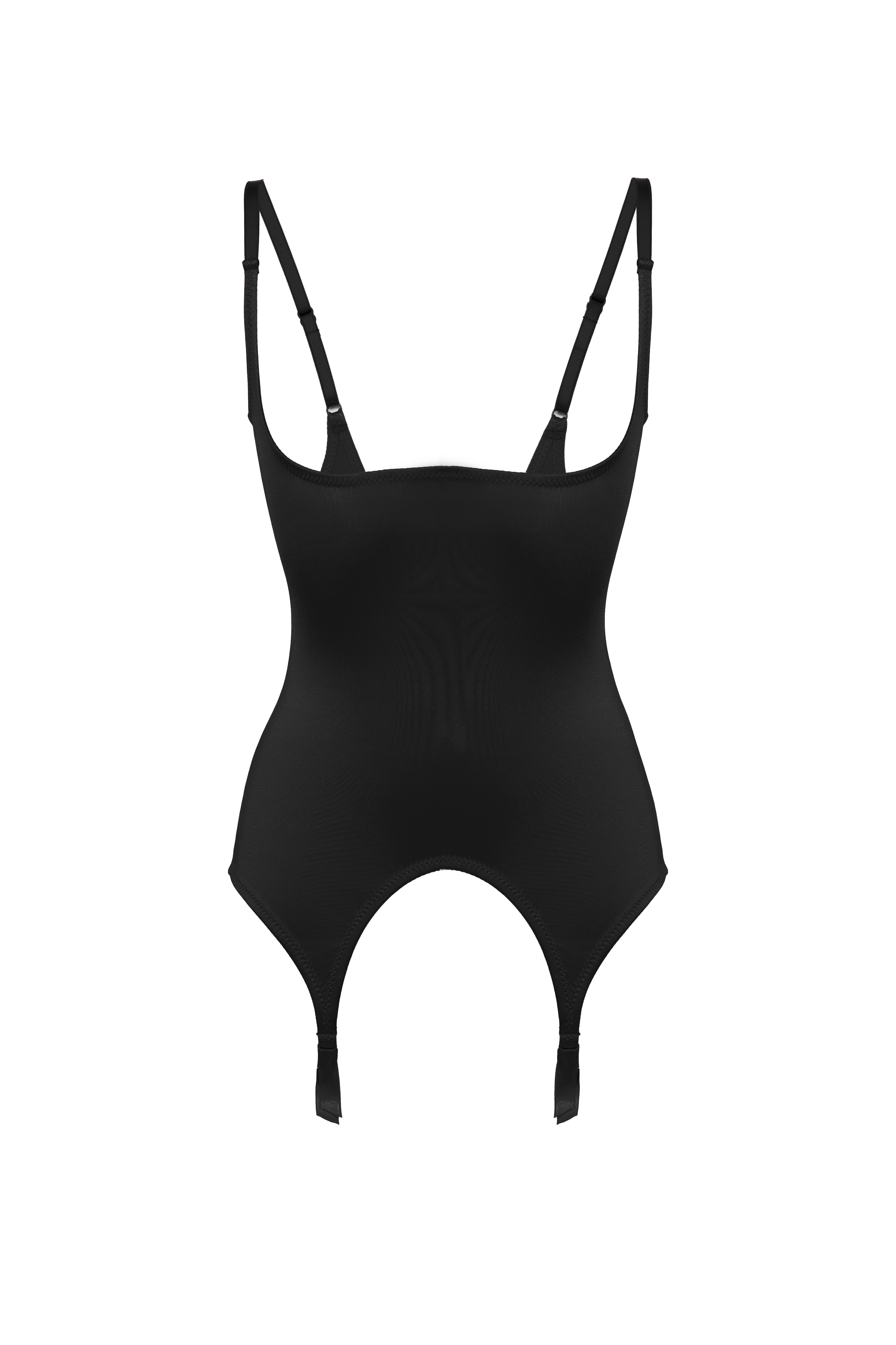 Leya Black garter dress by Secret Room