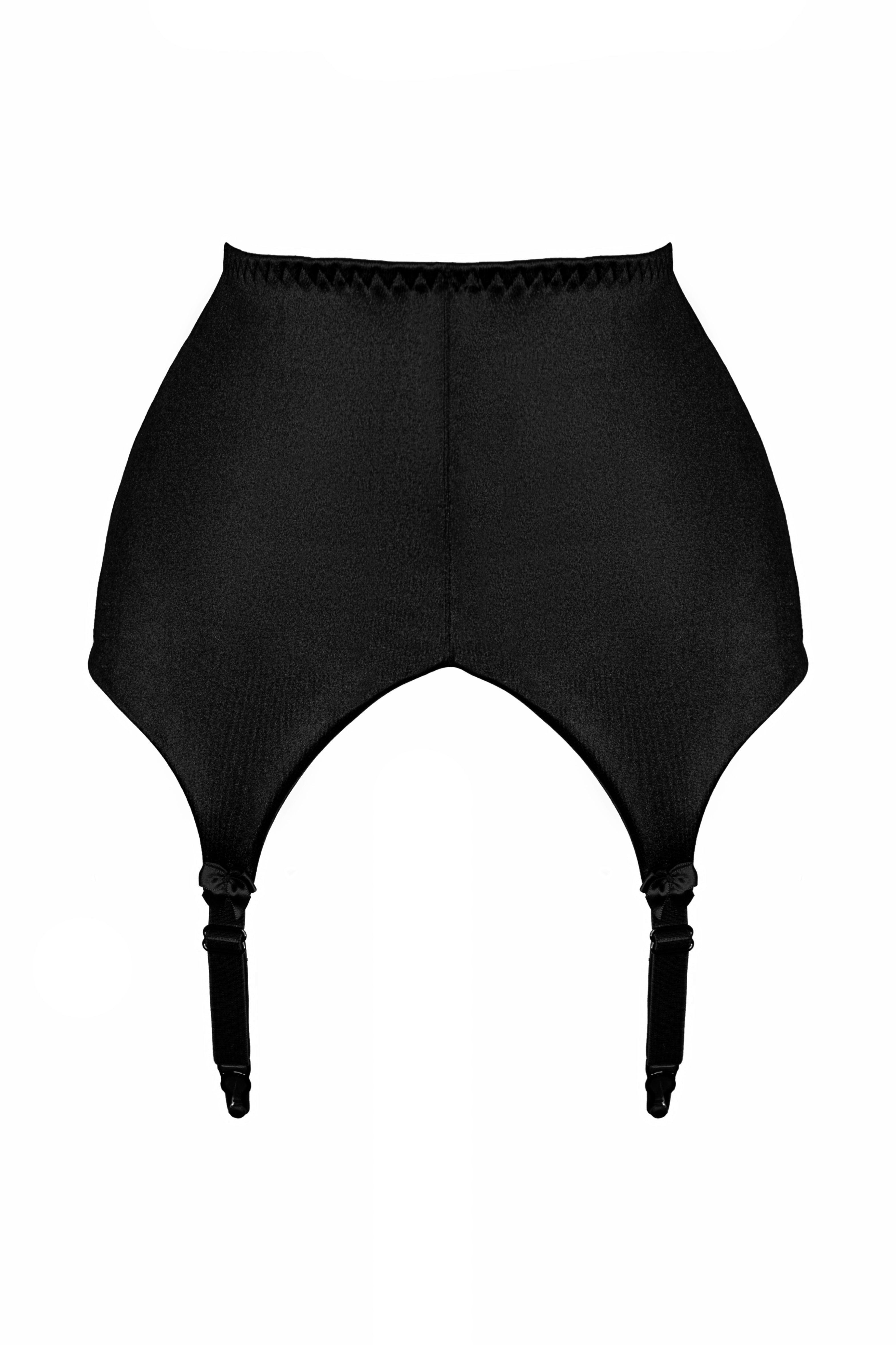 Virginia black garter belt