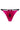 Dickie Fuchsia/Black ultra thongs