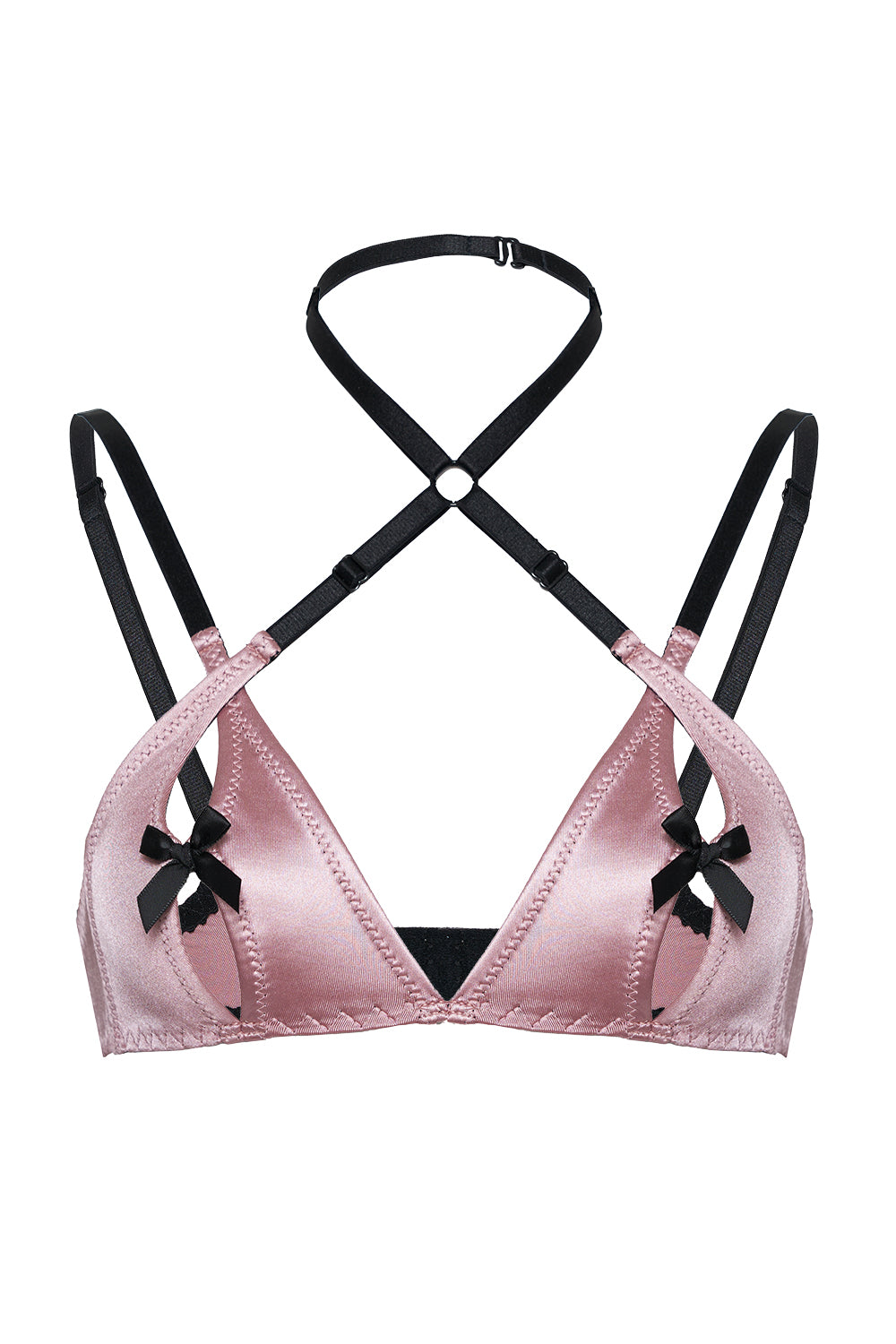 Freya Pink open bra by Secret Room