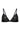 Alfa black sequin soft bra