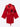 Kasumi Singnatures red garden mini kimono robe