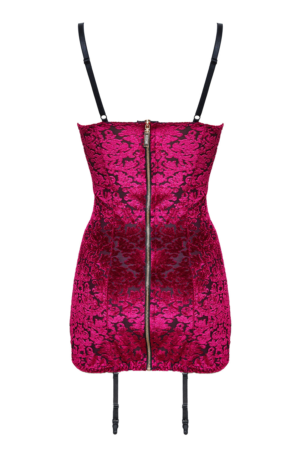 Francesca Ruby garter dress