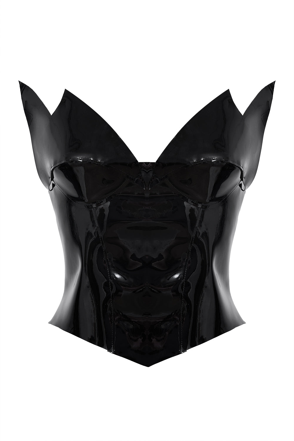 Malificenta Black corset for YULIA NELSON