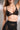 Alfa black sequin garter belt