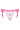 Mandy Cherry pink thongs with ties