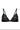 Alfa black sequin soft bra