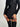 Note Black garter dress