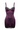 Kristi  Deep Wine Mini Dress