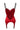 Lupessa Red Berry Garter Dress