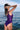 Amelia metallic violet swimsuit - yesUndress