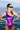 Amelia metallic violet swimsuit - yesUndress