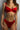 Genevieve Red high-waisted thongs - yesUndress