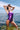 Amelia metallic violet swimsuit - yesUndress