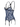 Magda Rich Blue Garter Dress