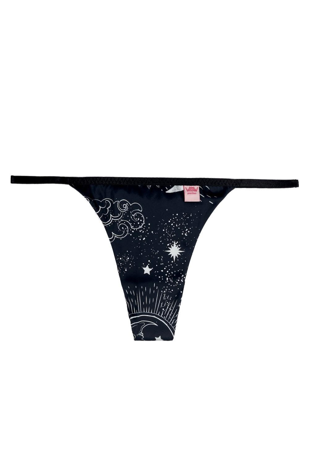 Lolita Black space thongs - yesUndress