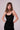 Velvetta black dress with chains