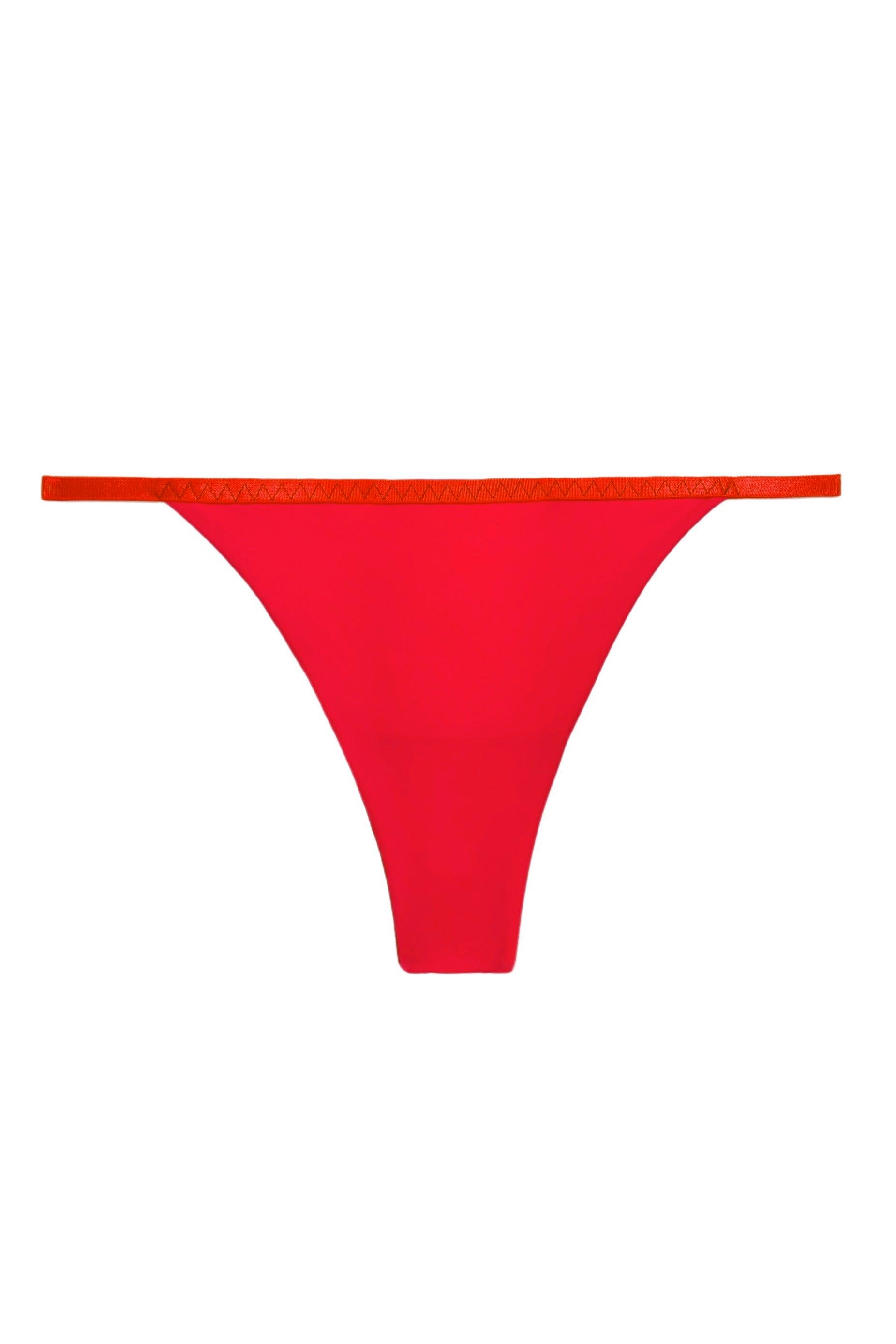 Flexy Red thongs - yesUndress